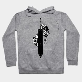 Cool Great Sword "Hate" Hoodie